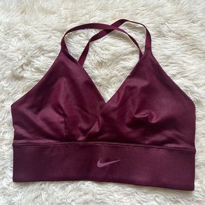 Purple Nike Sports Bra